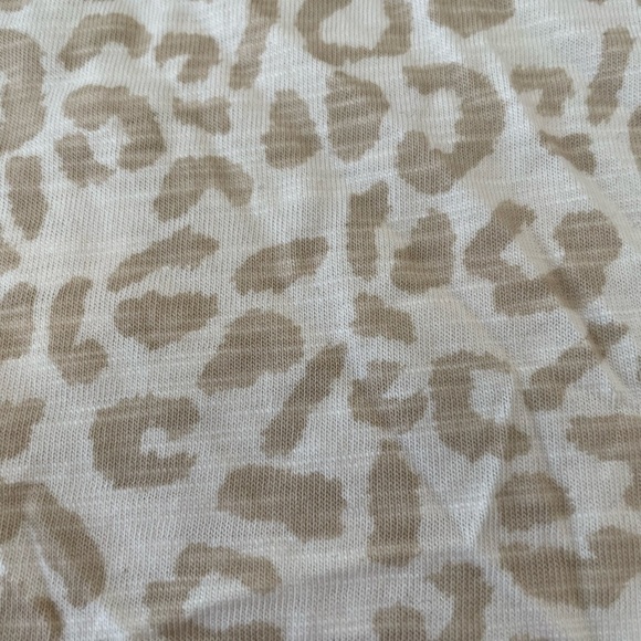 Sanctuary perfect Top T-shirt Size L soft comfy animal print granny core boho - Picture 5 of 5